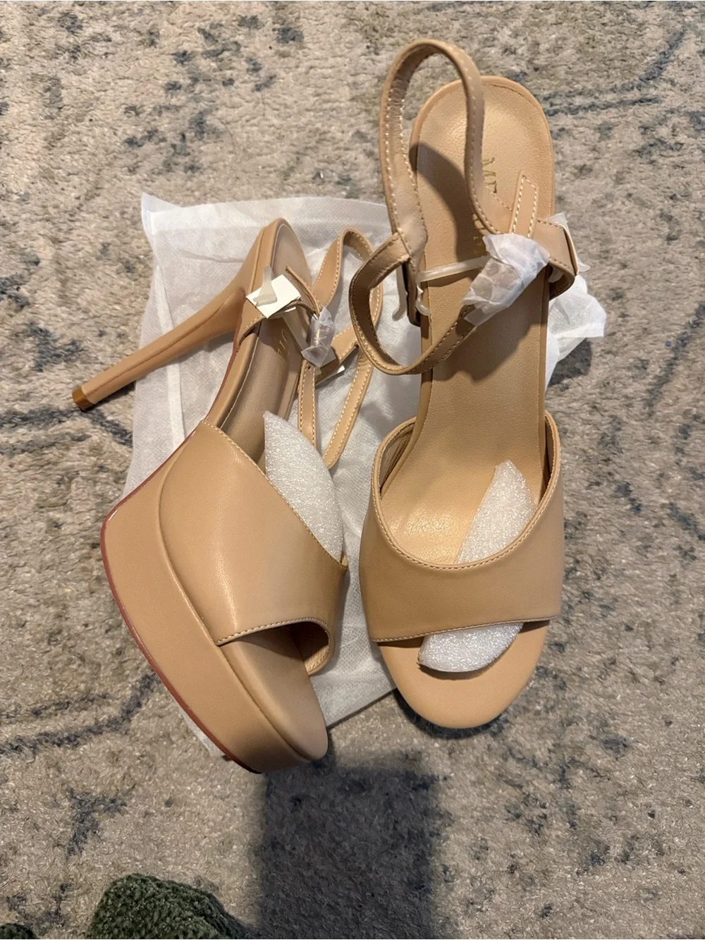 Women’s Nude Platform Sandal Heel